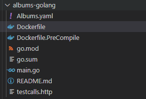 Go Project Folder Structure